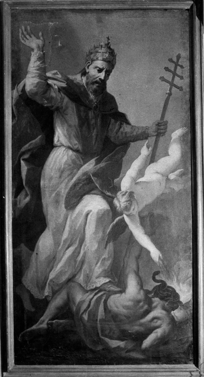 San Gregorio VII calpesta l'eresia - Reggello, Firenze